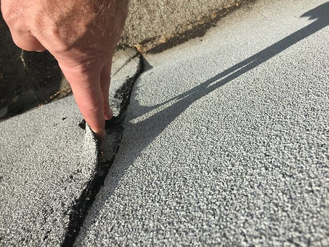 Commercial Roof Separation of seams