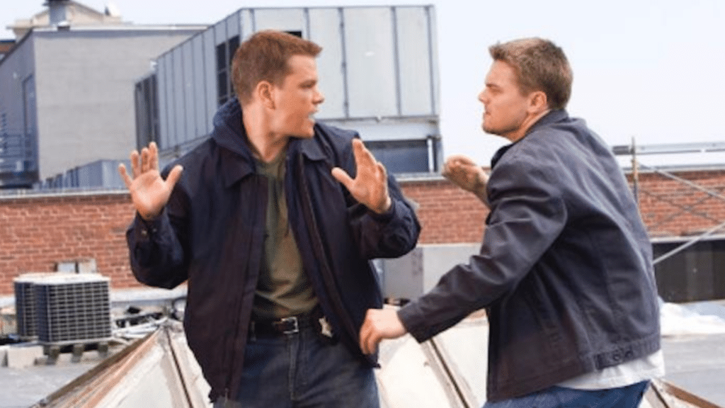 The Departed Rooftop Scene