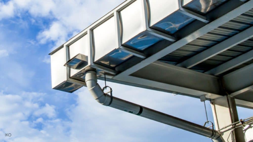 GUTTER DRAINS FOR COMMERCIAL ROOFS